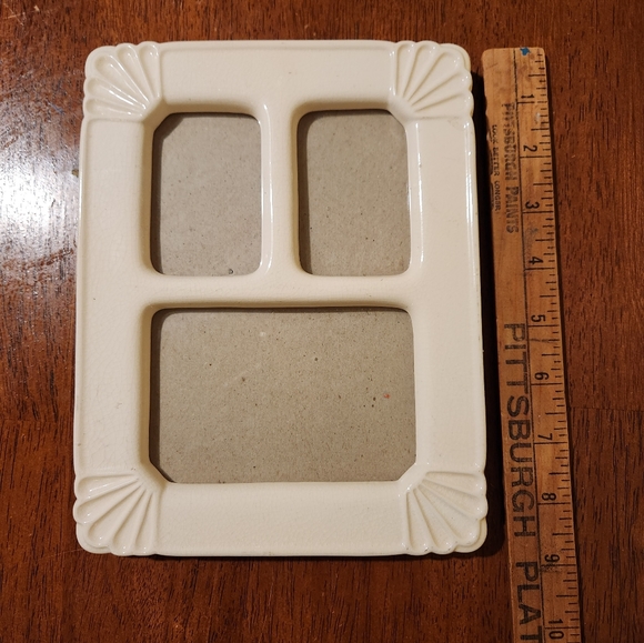 Vintage Burnes Ceramic Multi Photo Frame - Picture 2 of 8